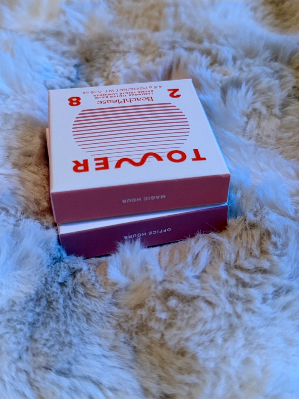 Tower 28 Pink and White Card Deck with Red Logo